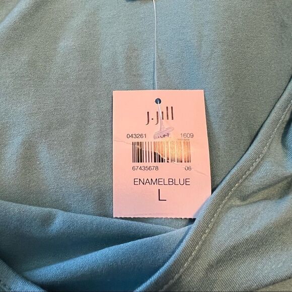 NWT! J.Jill blue tank top - Picture 4 of 12